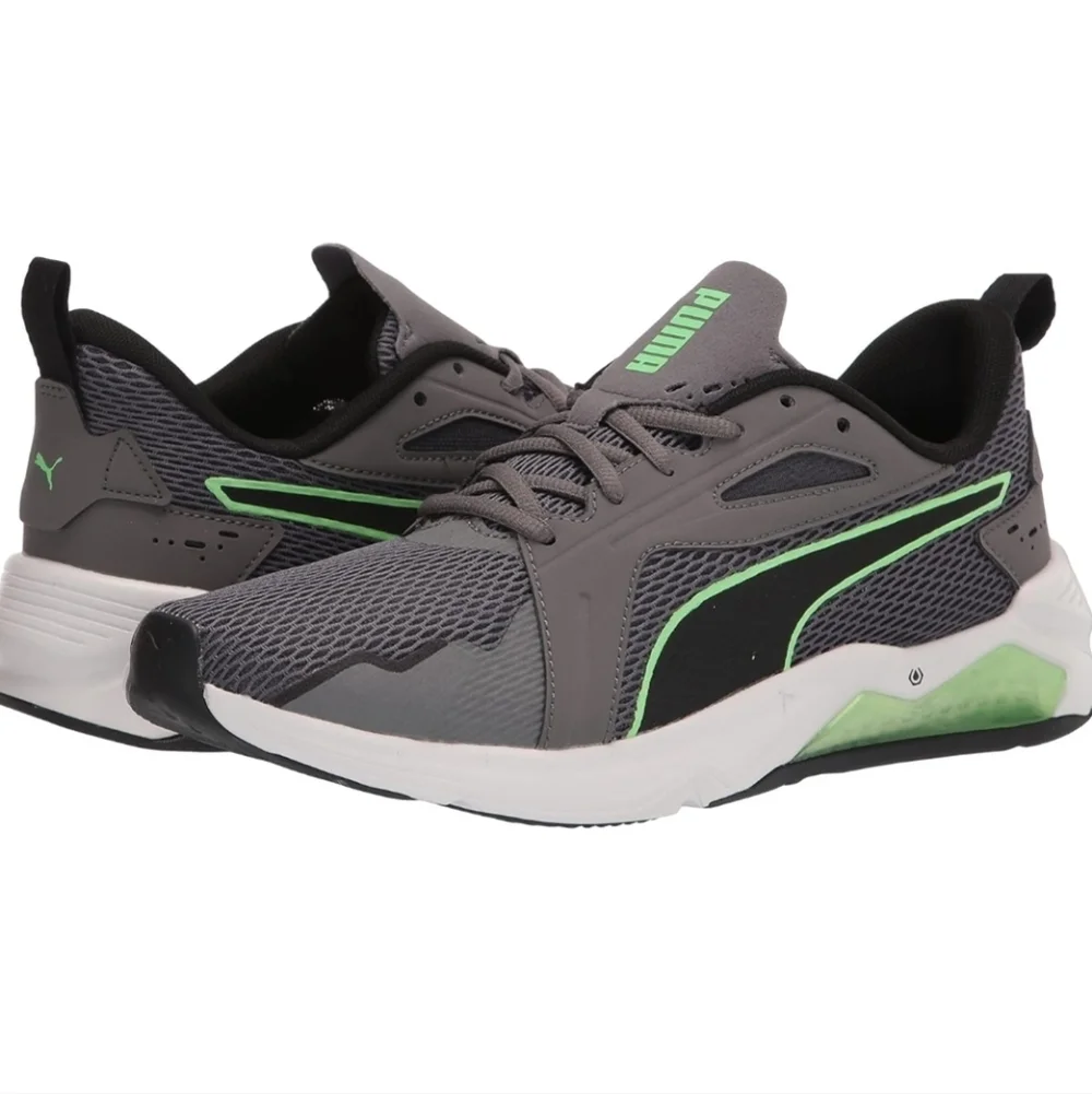 Puma Lqdcell Method Cross Trainer Men's Big Boys Gray Sneakers Size 7